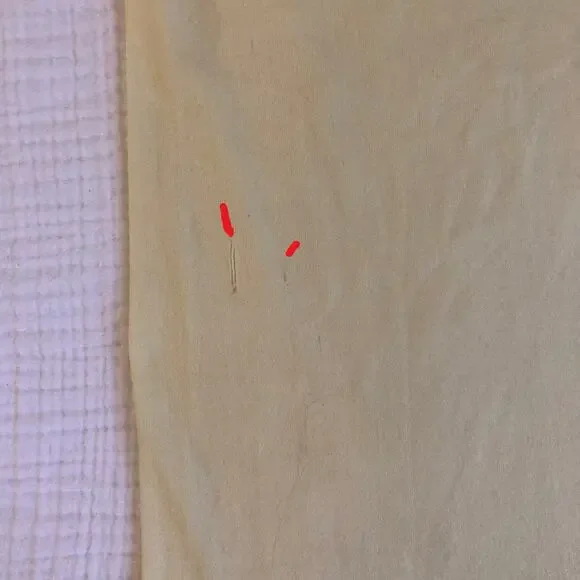 Vintage Yellow Lace Tank/Camisole, Slip Top, Stretchy - Mid Century - Picture 6 of 7